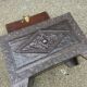 Small orientalist wooden chest shirazi india persia