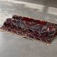 Vintage Red Hand-Woven Oriental Afghan Rug, 1970s