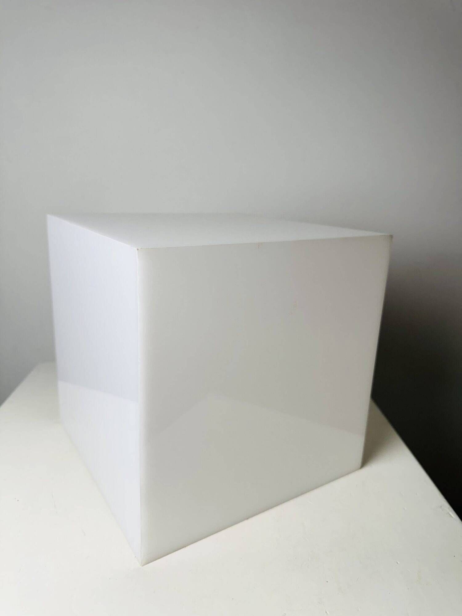 Cube Shaped Table Lamp By Harco Loor For Harco Loor Design, The Netherlands 1980S