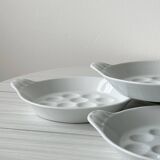 Plates - snail dishes in Reussy Porcelain