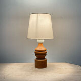 Vintage wooden lamp from the 60s