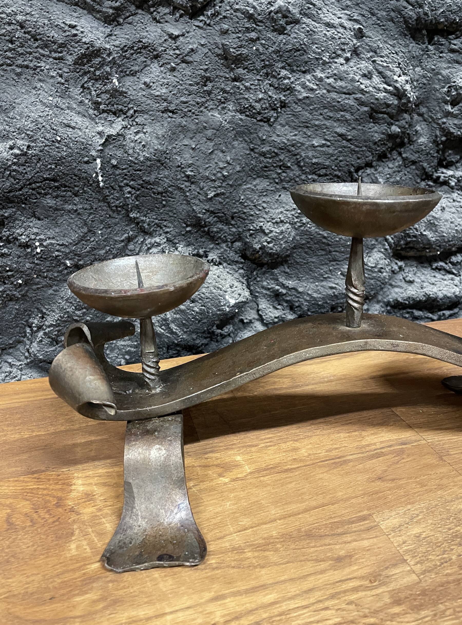 Brutalist candle holder - popular art