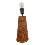 Wicker lamp base