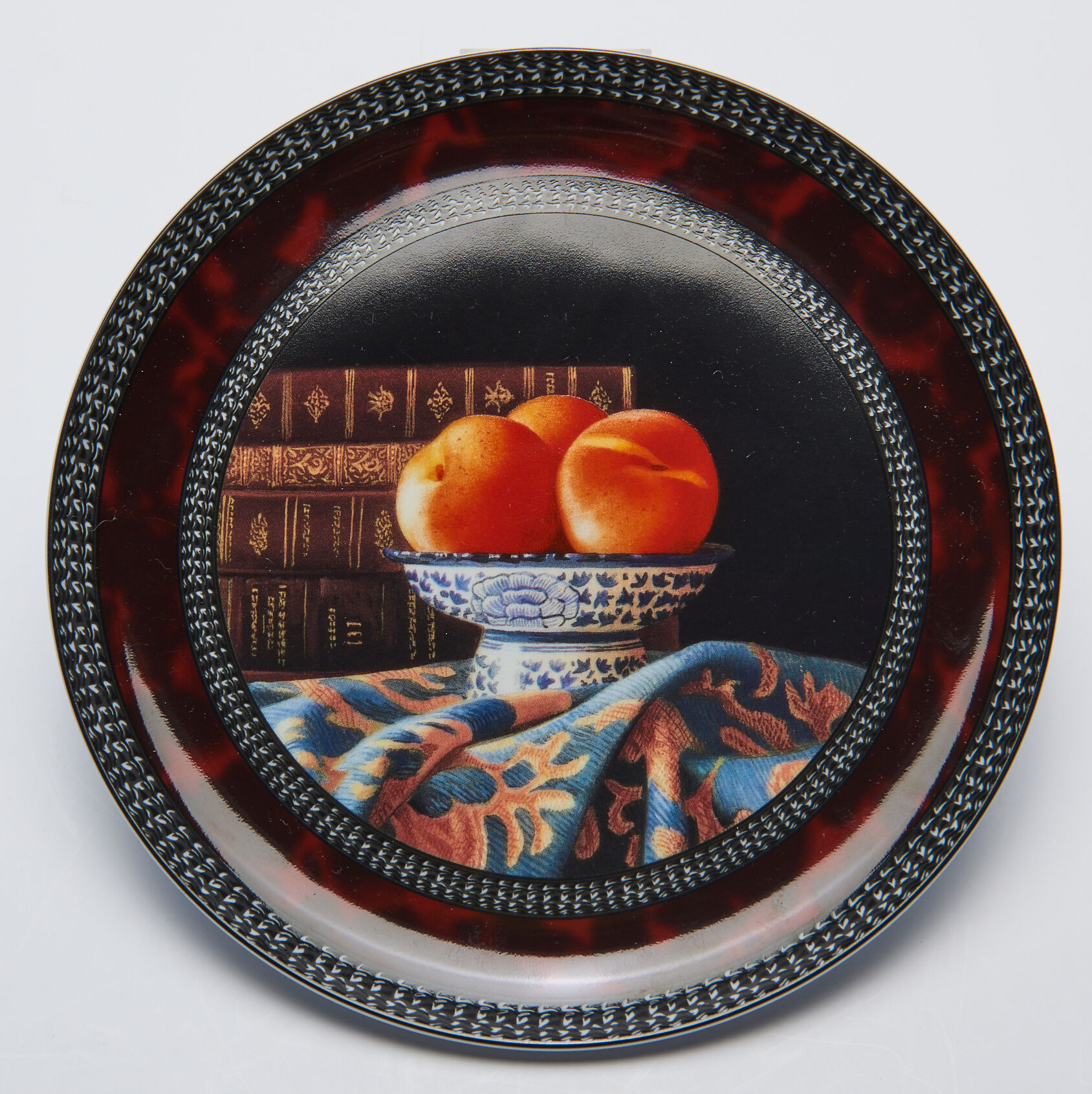 6 Dessert plates Bernardaud by the painter Chauray