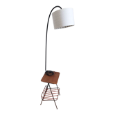 Vintage magazine lamp