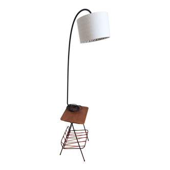 Vintage magazine lamp