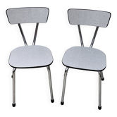 Set of 2 Formica chairs