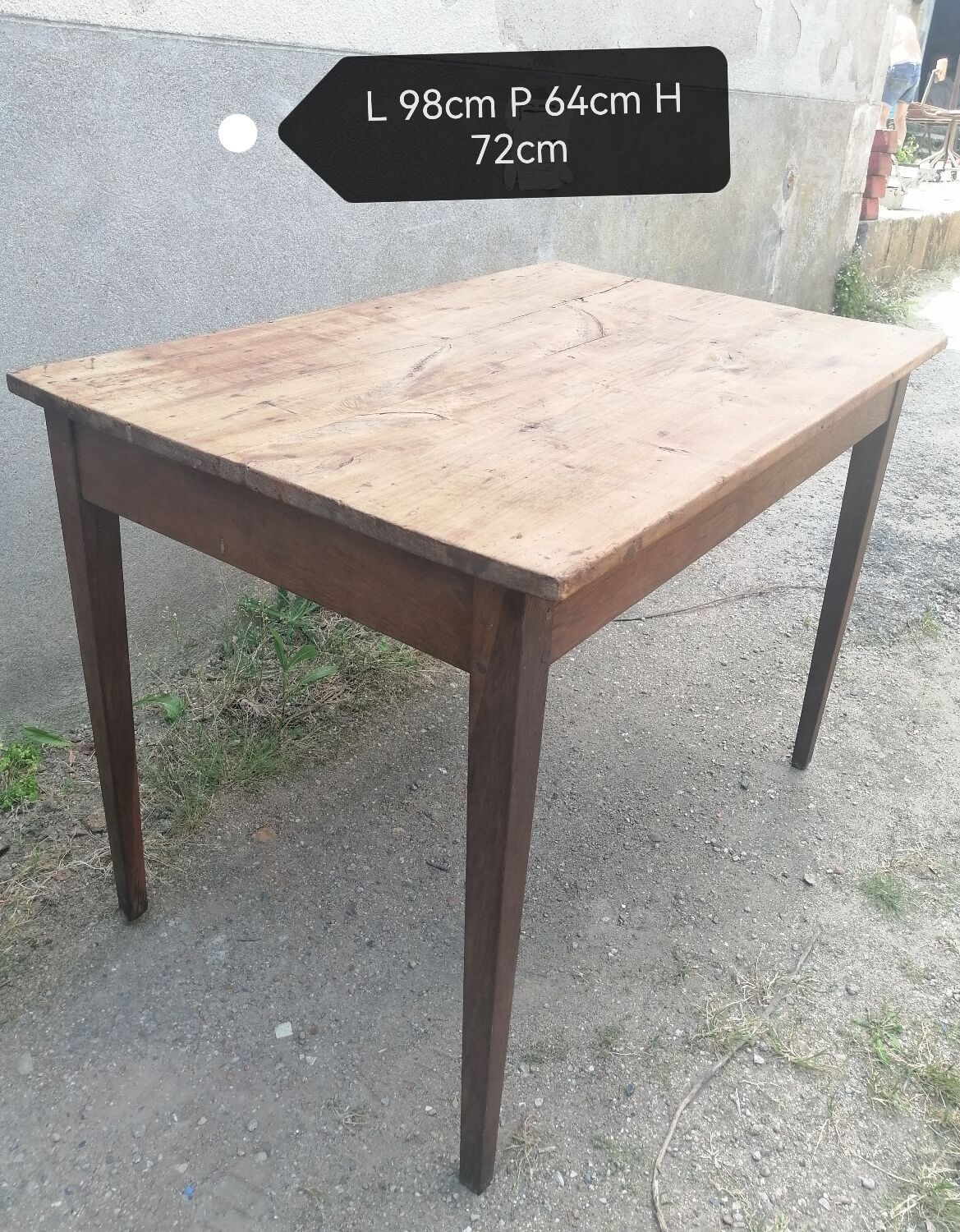 Antique wooden table