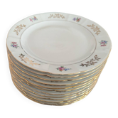 Lot de 12 assiettes de limoges