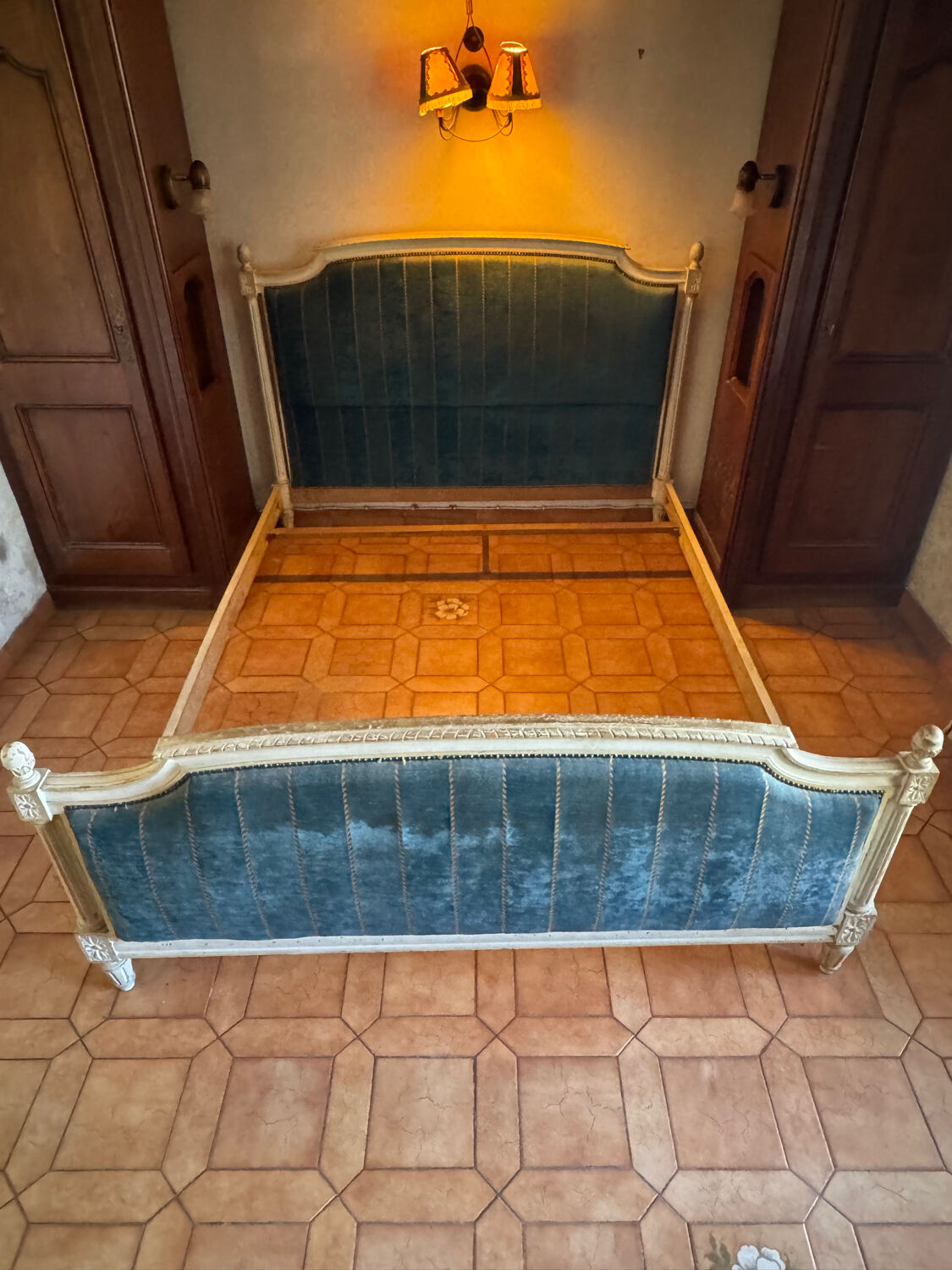 Antique French Double Bed Louis XVI