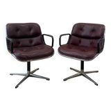 Fauteuils de bureau Charles Pollock