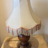Classic wooden lamp
