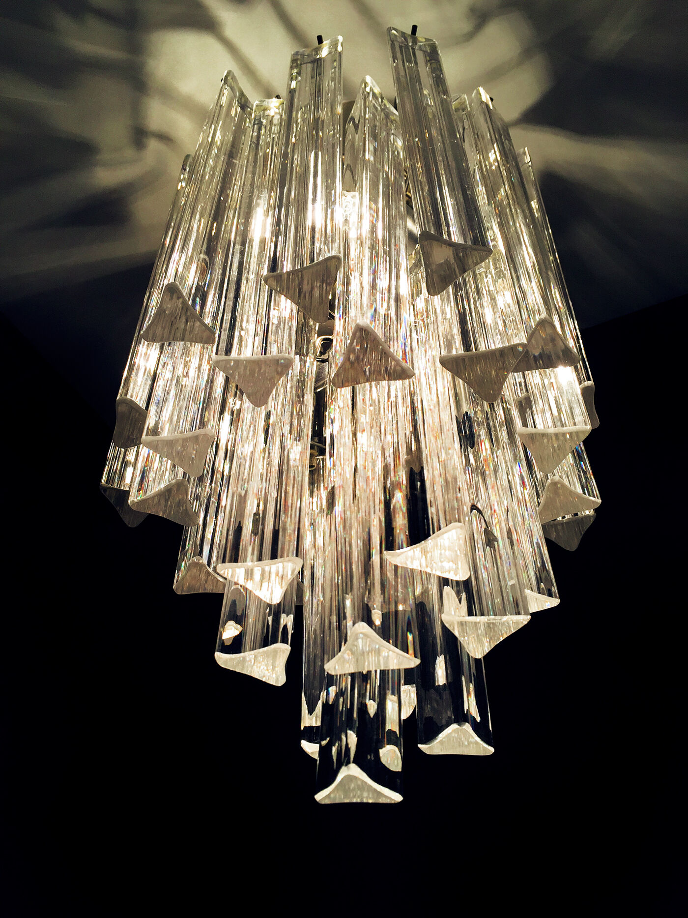 Circular hanging by Paulo Venini model Triedi 1960