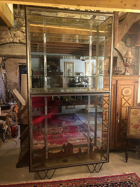 Old shop showcase