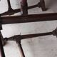 3 fauteuils chippendale en chêne massif, XIXème siècle