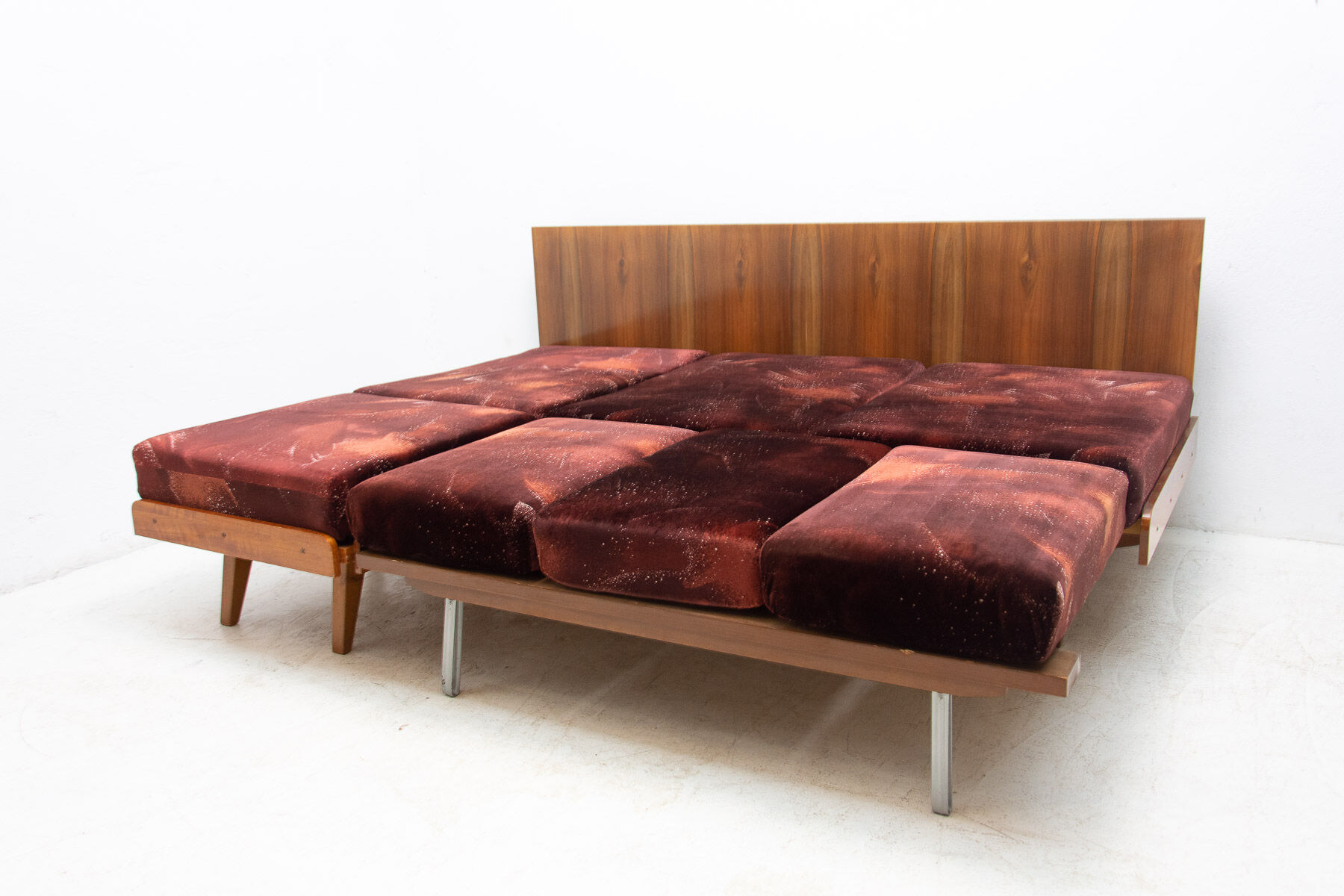 Midcentury Corner Folding Sofa by František Jirák for Tatra Nábytok, 1960s, CZ