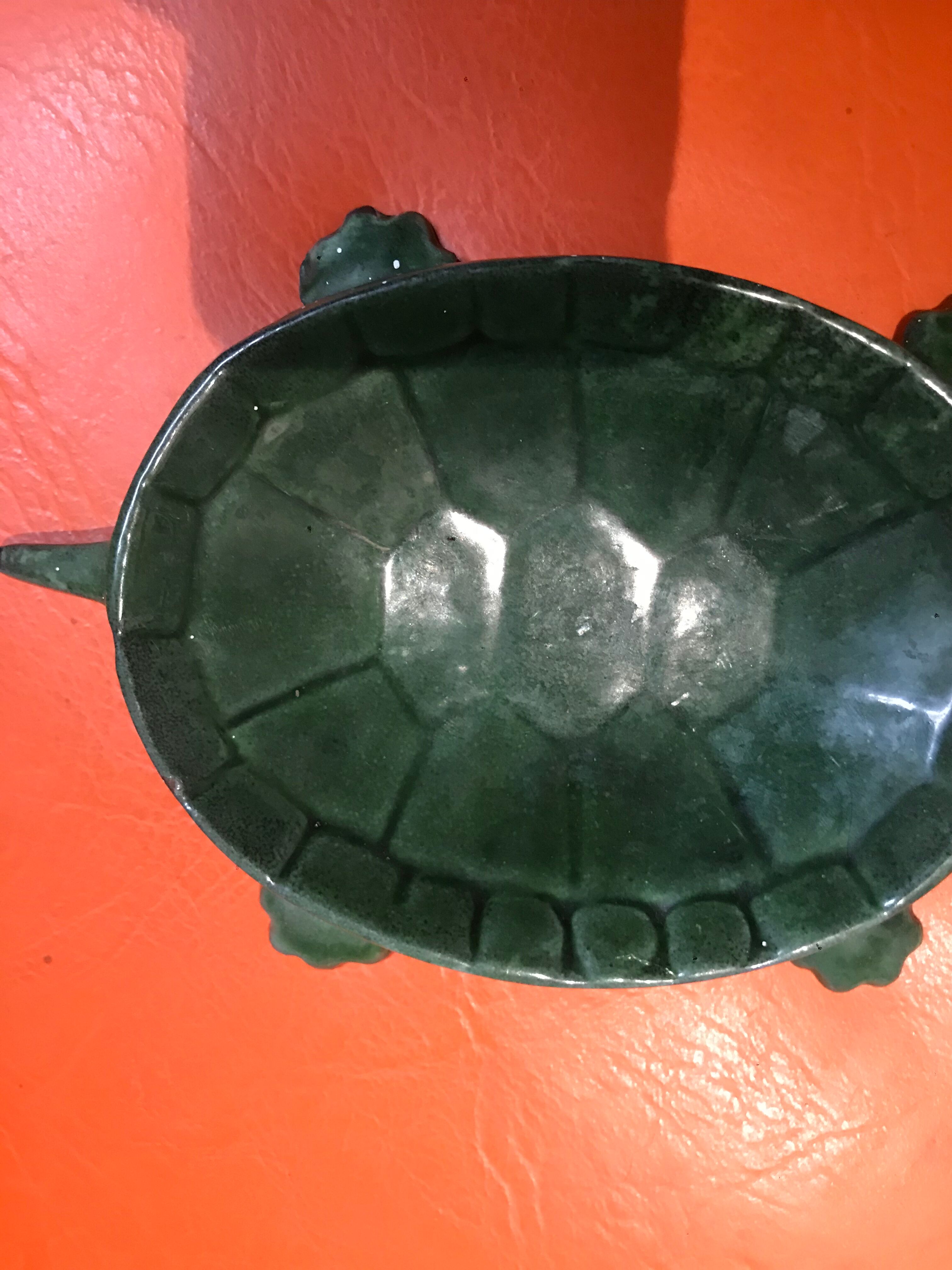 Vide poche cendrier tortue