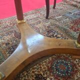 Empire mahogany pedestal table