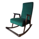 Fauteuil à bascule vintage des années 50.