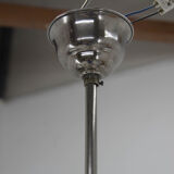 Art deco nickel-plated chandelier, 1930