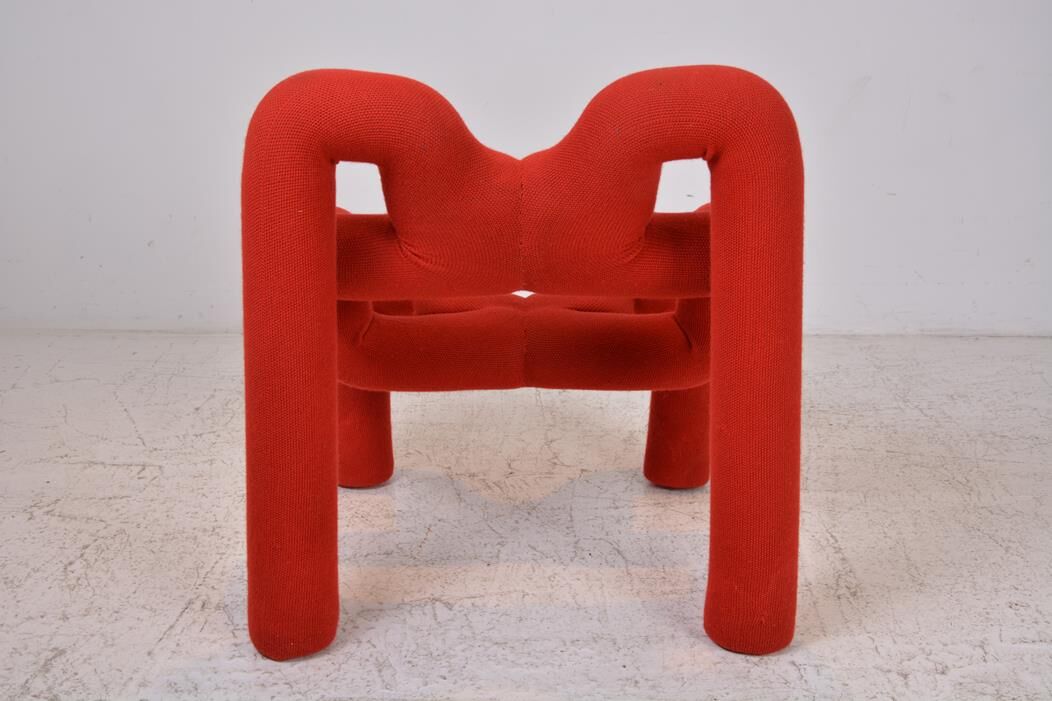 Armchair by Terje Ekstrom (Norway) Model "Extrem" designed in 1972
