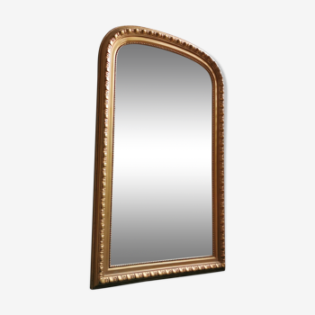 Miroir XIXe ancien 130 x 83 cm