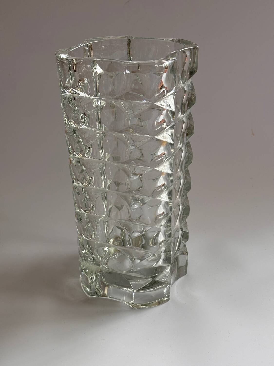 Vintage Luminarc Windsor crystal vase