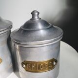 Pots à épices en aluminium
