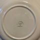 Lot de 7 assiettes plates anciennes en faïence Saint Clément