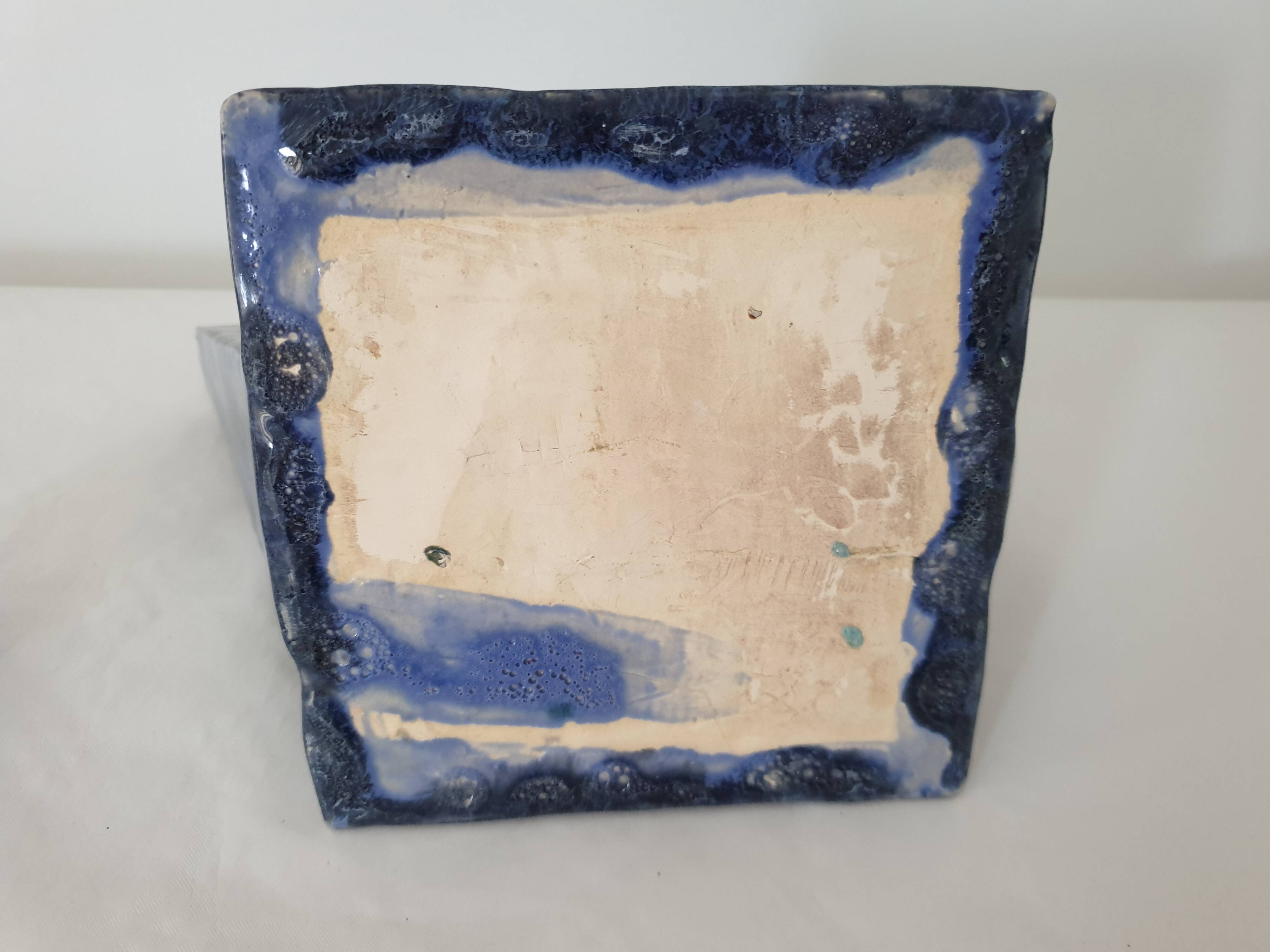 Pyramid Shape Design Ceramic Teapot