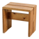 Tabouret en pin massif, Les Arcs