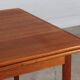Vintage teak dining table 4-6 pers Danish design kitchen table 60s