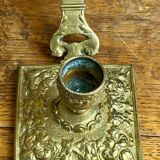 Bronze hand candlestick
