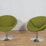 Model EJ 96 „Apollo” Armchairs by Peter Hjort Lorentzen & Johannes Foersom