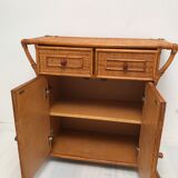 Rattan dresser 1960s