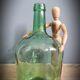 Dame-jeanne 3L verte droite