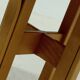 Architectural Bentwood Round Dining Table 1980s