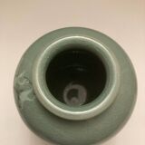 Japanese celadon vase
