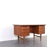 Mid-Century Danish Teak Executive Desk, 1960s.