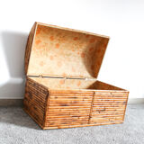 Bamboo trunk Italia 1970s