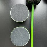 2 designer porcelain candlesticks "Tulip" - Taitu Milano - Rare vintage