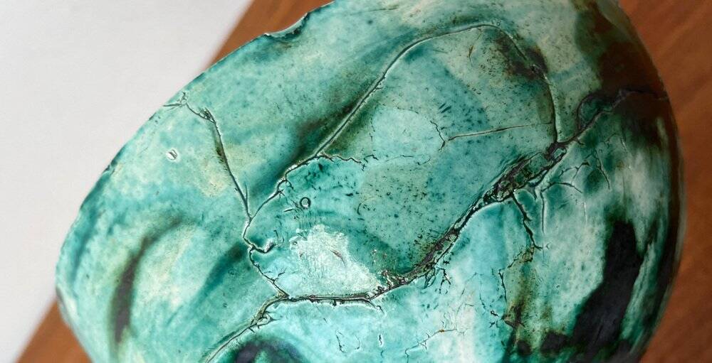 Mid-century German studio pottery bowl