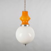 Pendant lamp, Italian design, 1970s, manufacturer: Mazzega