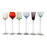 Lot de 6 Verres à Liqueur / Digestif Vintage Design