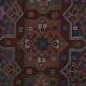 Vintage Turkish kilim, handwoven, 175x251 cm.
