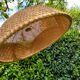 Natural rattan fiber vintage pendant lamp