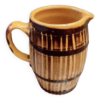 Earthenware pitcher