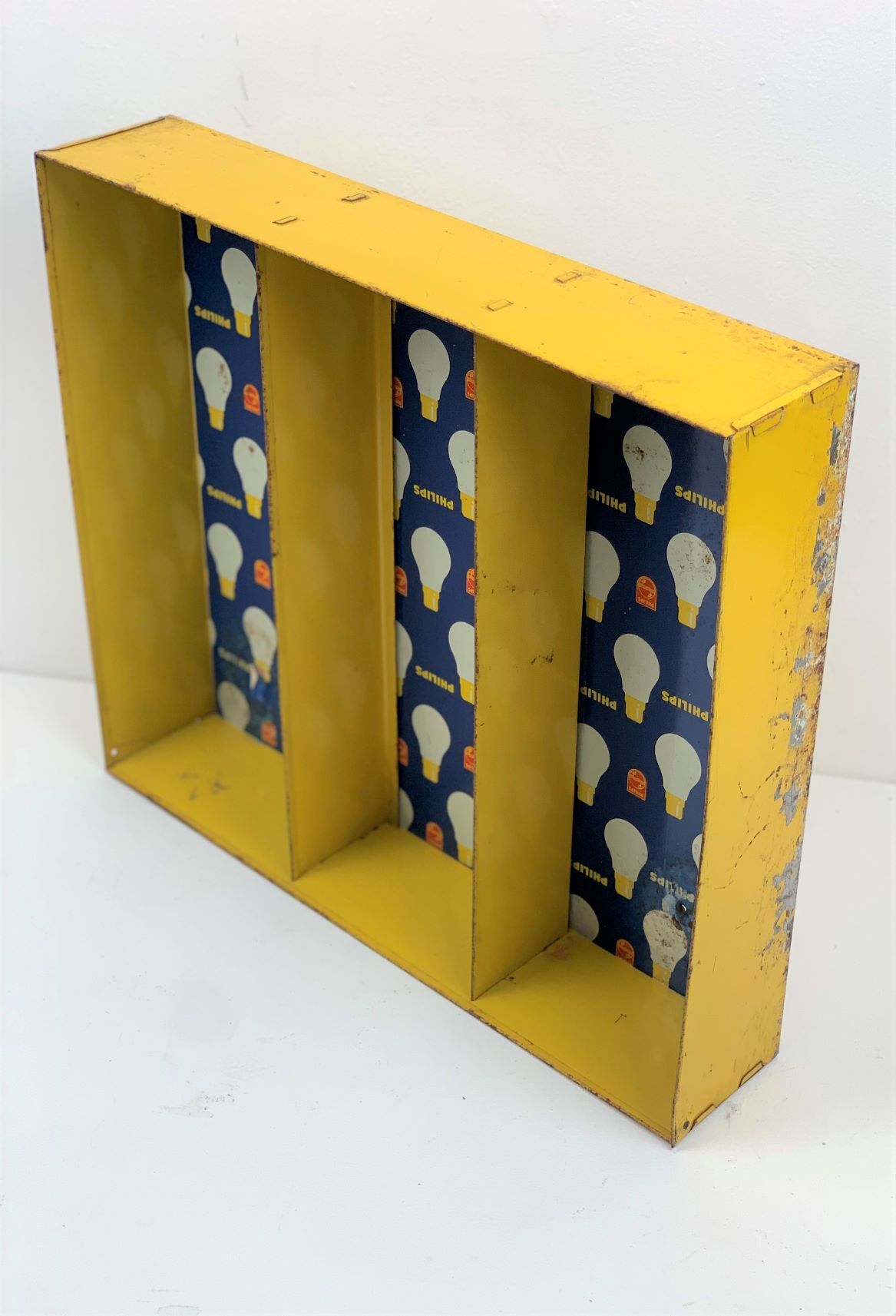 philips 1960 metal display 40x35cm