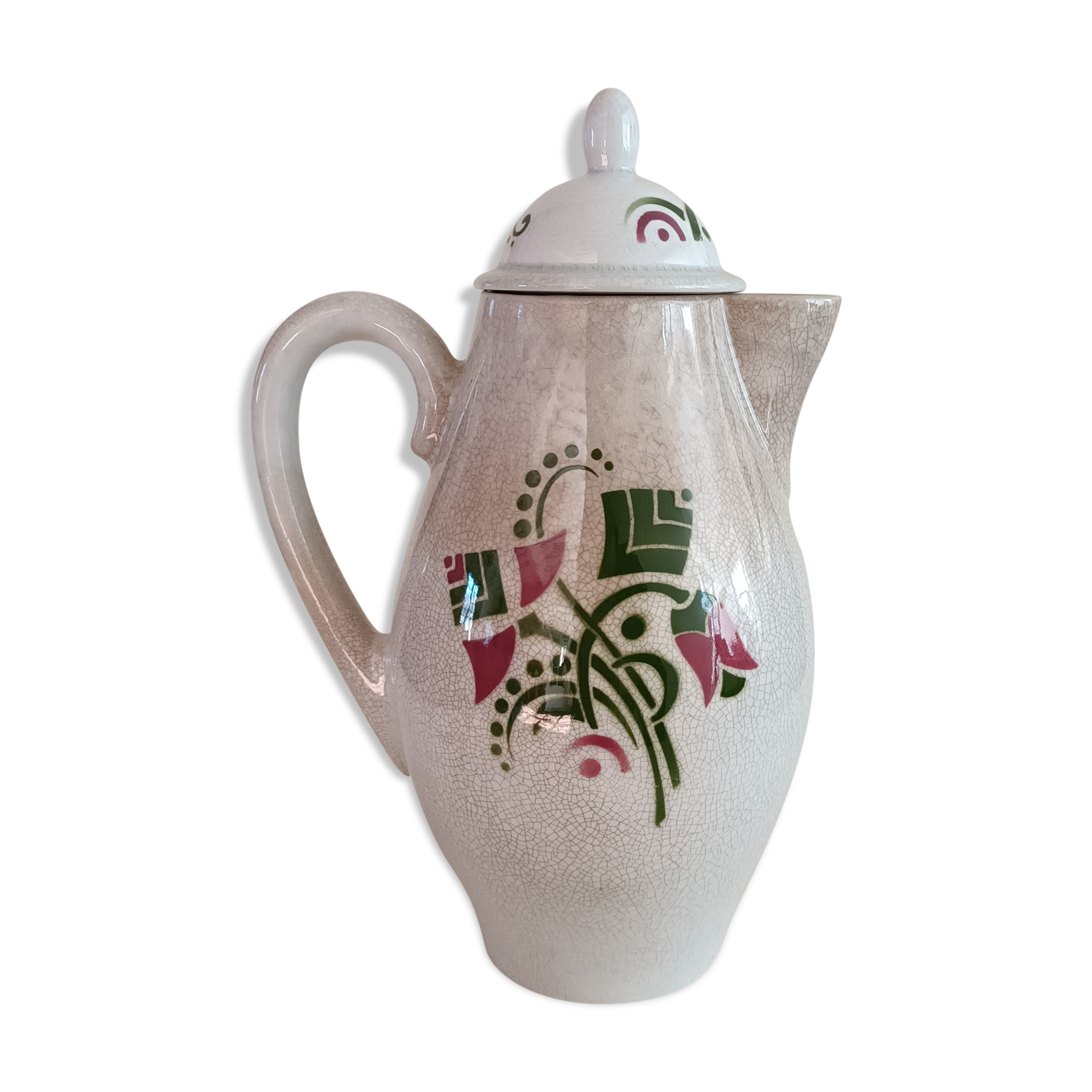 Coffee maker iron earth Lunéville