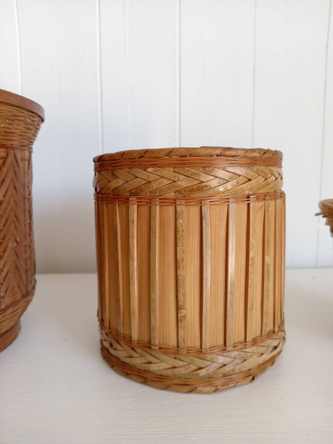Set of 3 pot covers/baskets